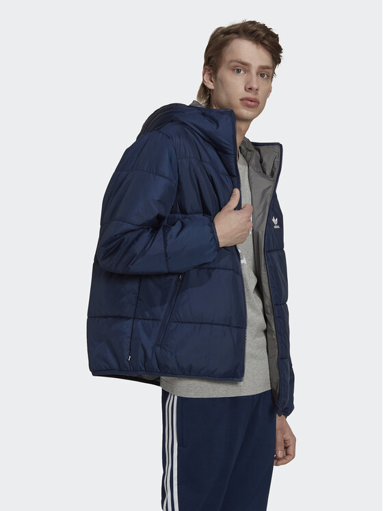 adidas adidas Kurtka przejściowa HM2462 Granatowy Relaxed Fit