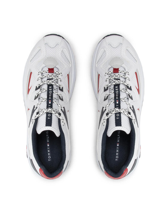 Tommy Hilfiger Tommy Hilfiger Αθλητικά Tech Runner Mix FM0FM04075 Λευκό