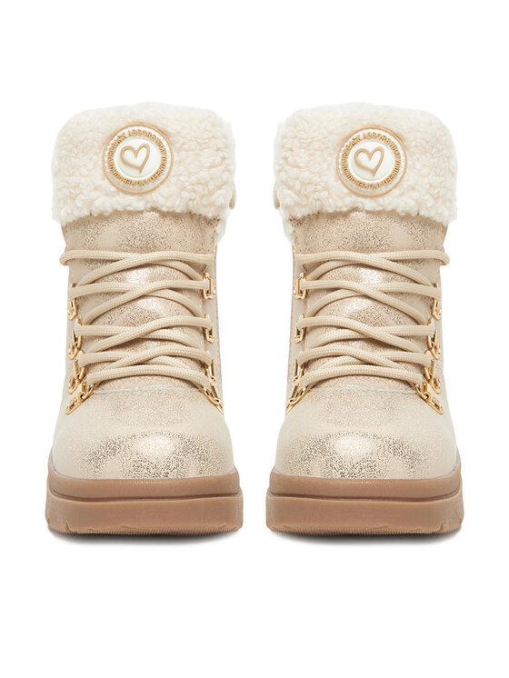 DeeZee DeeZee Schnürschuhe CEO-CM241129-3 Goldfarben