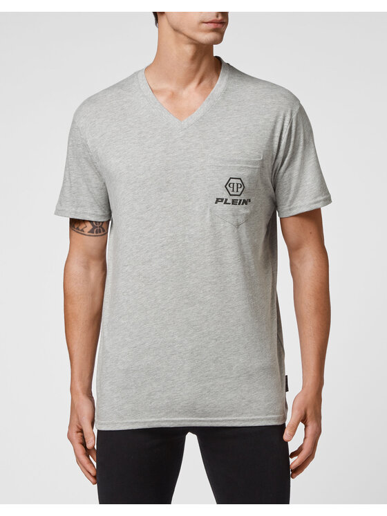 PHILIPP PLEIN PHILIPP PLEIN T-shirt 7479 Grigio Regular Fit