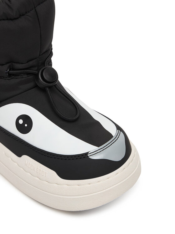 Moon Boot Moon Boot Śniegowce Mb Jr Park Tube Mid Animal Wp 80D3440100 S Czarny