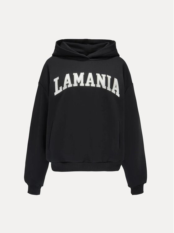 La Mania La Mania Felpa TWIN Nero Basic Fit