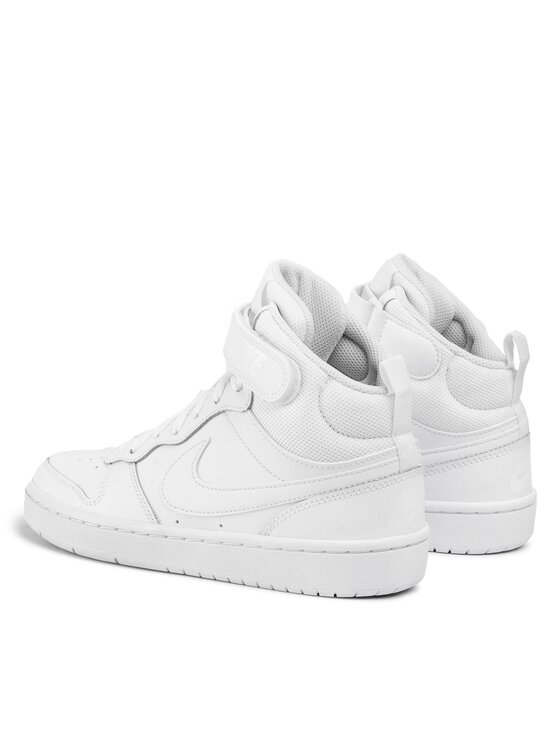 Nike Nike Sneakersy Court Borough Mid 2 (Gs) CD7782 100 Bílá