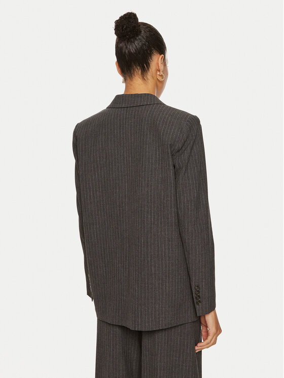 Marella Marella Sakko Lama 2423046151 Grau Regular Fit