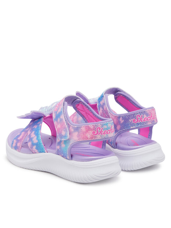 Skechers Skechers Sandały Jumpsters Sandal-Butterfly Brites 303109L/LVMT Fioletowy