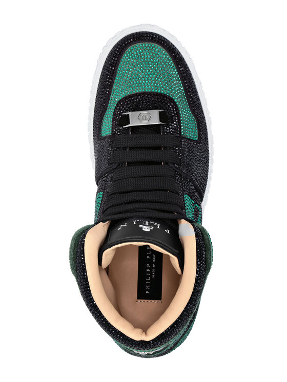 PHILIPP PLEIN PHILIPP PLEIN Sneakersy 1413 Zelená