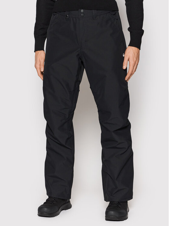 Quiksilver Snowboardové nohavice Estate EQYTP03146 Čierna Modern Fit