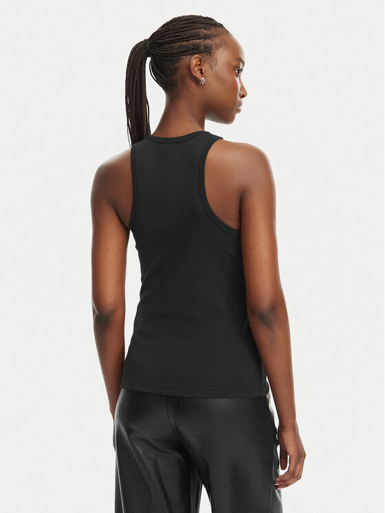 HUGO HUGO Топ Dimartini B 50560792 Чорний Slim Fit