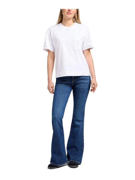 Lee Lee Jeansy 112354456 Niebieski Bootcut Fit