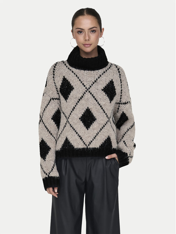 JDY JDY Golf Zoey 15330718 Bež Loose Fit