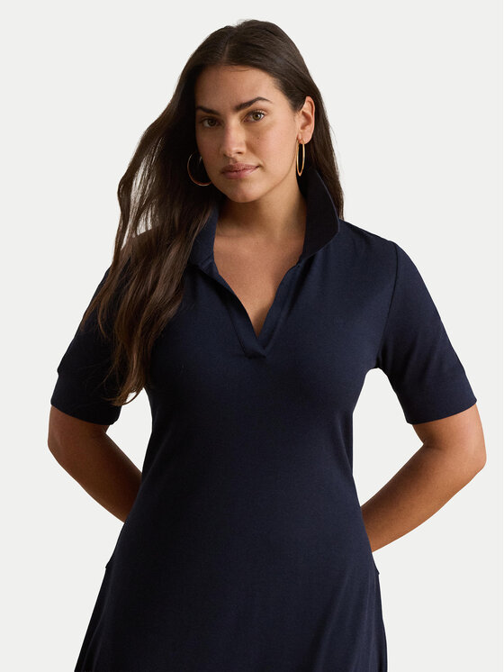 LAUREN RALPH LAUREN LAUREN RALPH LAUREN Φόρεμα καθημερινό 200P14037001 Σκούρο μπλε Regular Fit