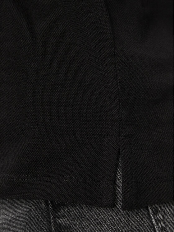Jack & Jones Jack & Jones Polo Josh 12247387 Czarny Standard Fit