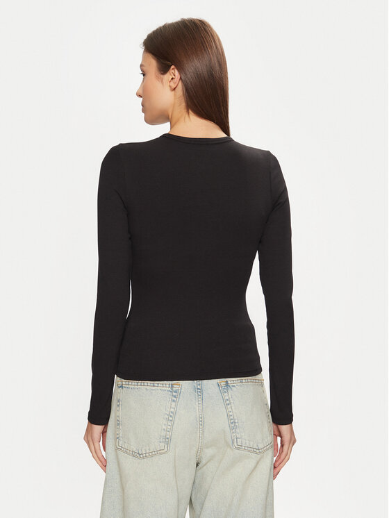 Tommy Jeans Tommy Jeans Halenka DW0DW20178 Černá Slim Fit