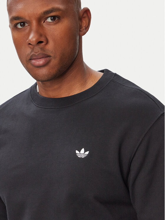 adidas adidas Felpa Trefoil Essentials KR3462 Nero Regular Fit