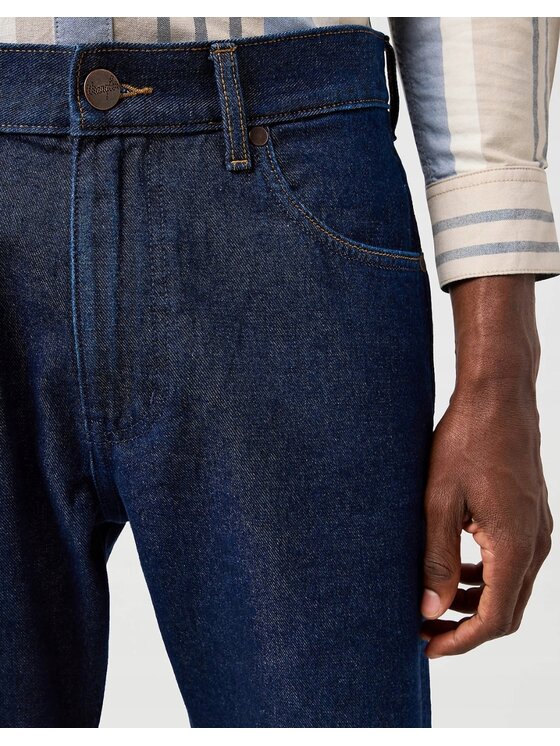 Wrangler Wrangler Jeansy Frontier Niebieski Relaxed Fit
