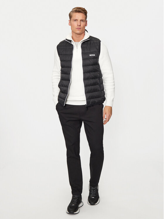 BOSS Boss Kamizelka V_Thor 50472473 Czarny Regular Fit
