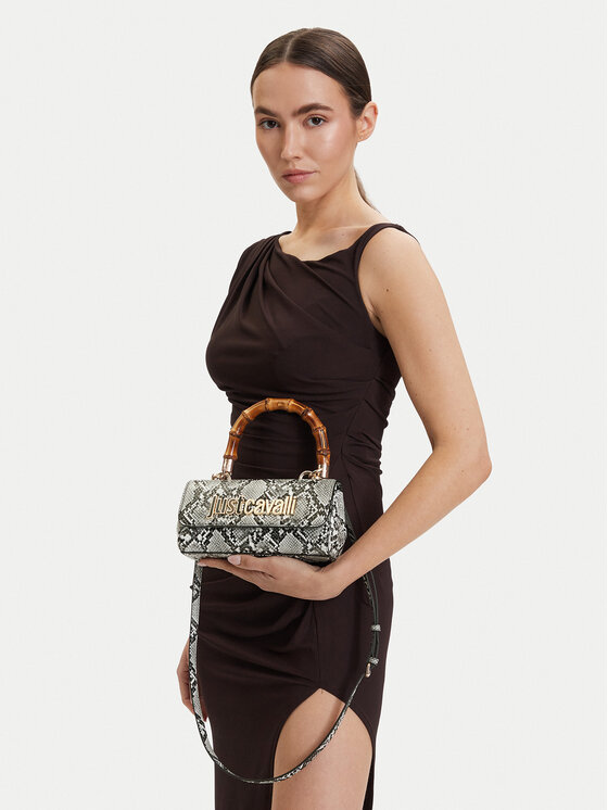 Just Cavalli Just Cavalli Дамска чанта 80RA4BD1 ZSD84 Сив