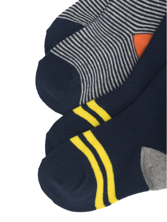 Action Boy Action Boy Set od 2 para dječjih visokih čarapa 8KB-004-AW23 (2-pack) Tamnoplava