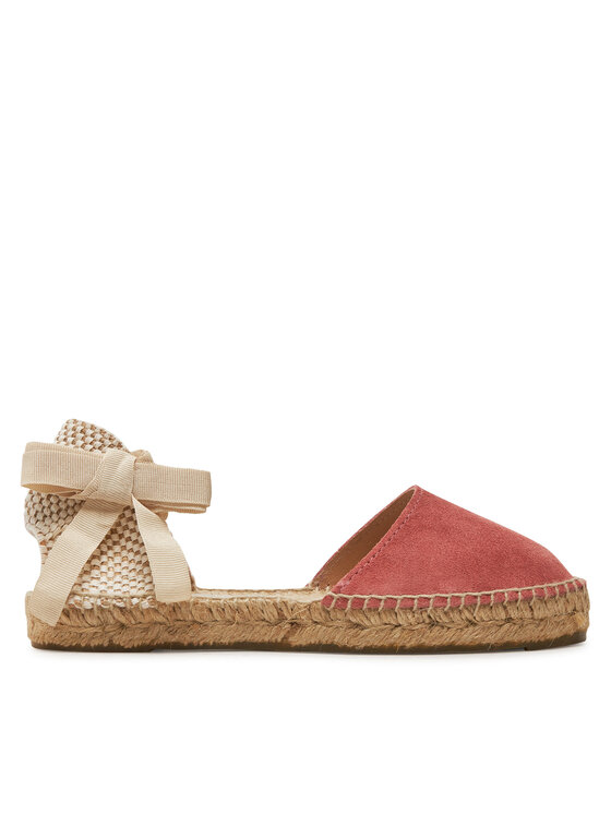 Manebi Manebi Espadrile Hamptons Flat Valenciana Espadrilles R 7.0 P0 Vișiniu