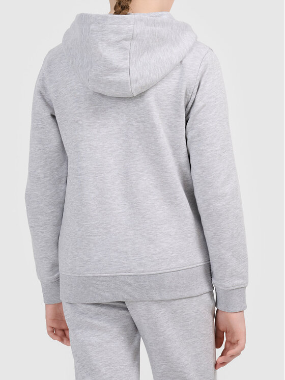 4F 4F Bluza 4FJWMM00TSWSF2773 Szary jasny Active Fit