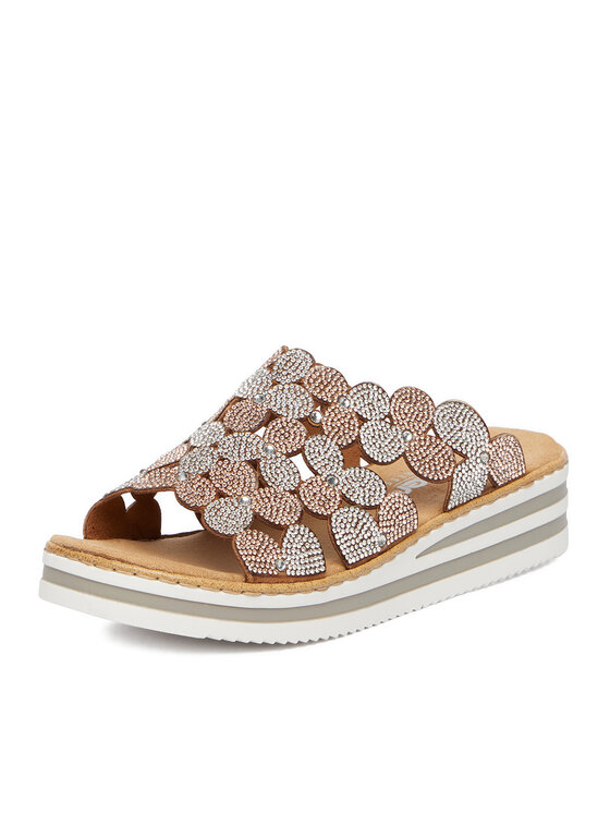 Rieker Rieker Šlepetės CEO-V02R8-90 Auksinė