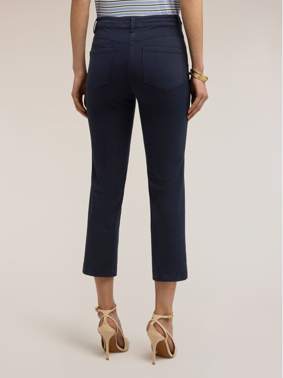 Motivi Motivi Pantaloni di tessuto P710Q004495N034 Blu Flare Fit