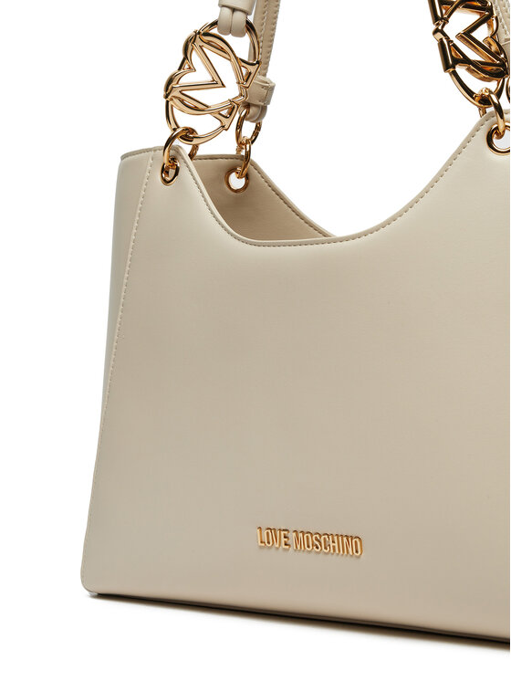 LOVE MOSCHINO LOVE MOSCHINO Ročna torba JC4050PP1MLF0110 Écru