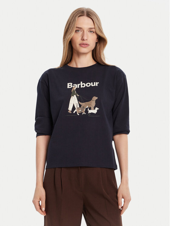 Barbour Barbour Blúz Woodhouse LTS0686NY73 Sötétkék Regular Fit