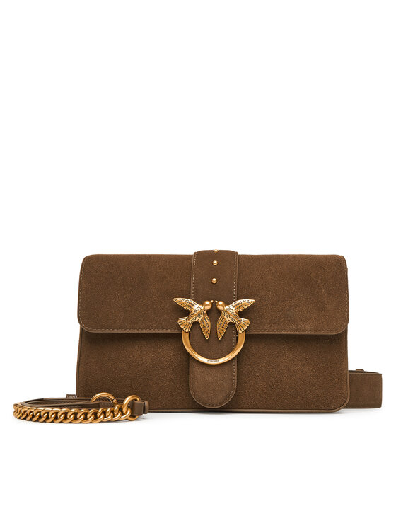 Geantă PINKO Love One Classic Slouchy Fl PE 25 PLTT 104524 A2CC Kaki