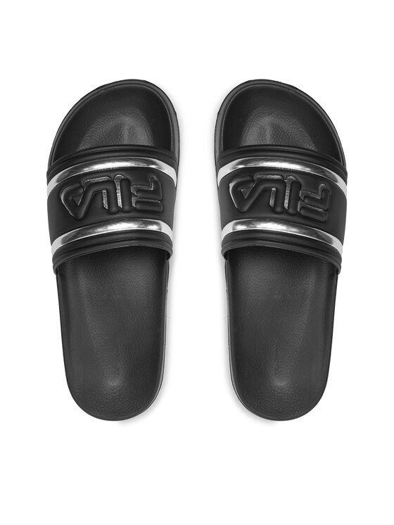 Fila Fila Klapki Morro Bay Logo Slipper Wmn FFW0102 Czarny