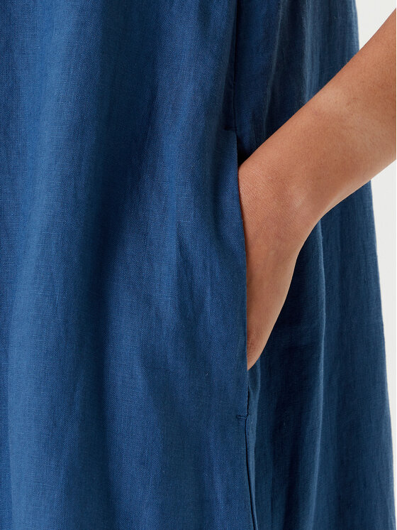 United Colors Of Benetton United Colors Of Benetton Sommerkleid 4AGHDV07C Blau Relaxed Fit