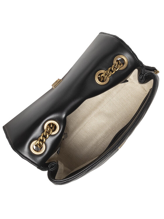 Tory Burch Tory Burch Torebka Kira Chevron Small Convertible 90452 Czarny