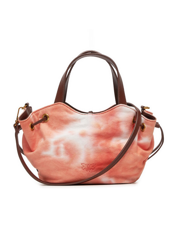 PINKO Pinko Τσάντα Pagoda Small Shopper PE 24 PLTT 102910 A1MB Πορτοκαλί