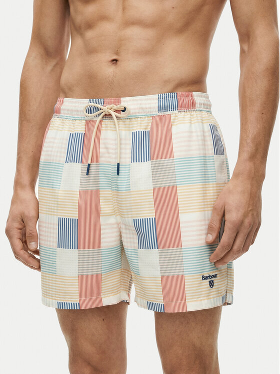 Barbour Barbour Pantaloncini da bagno Patch MSW0071RE51 Multicolore Regular Fit