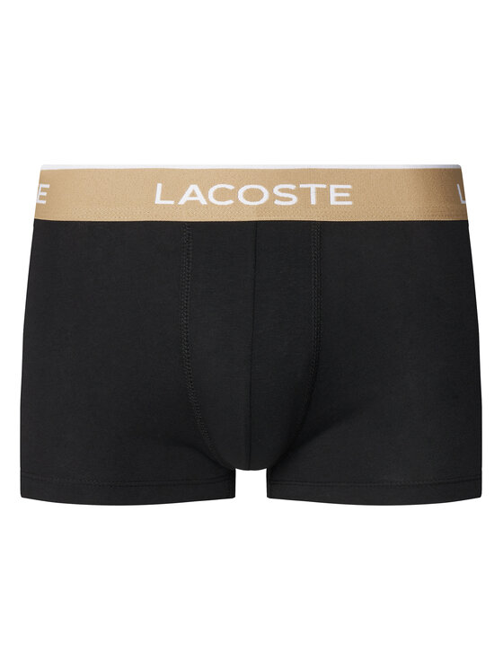 Lacoste Lacoste Комплект боксерки 5H1297 Черен Regular Fit