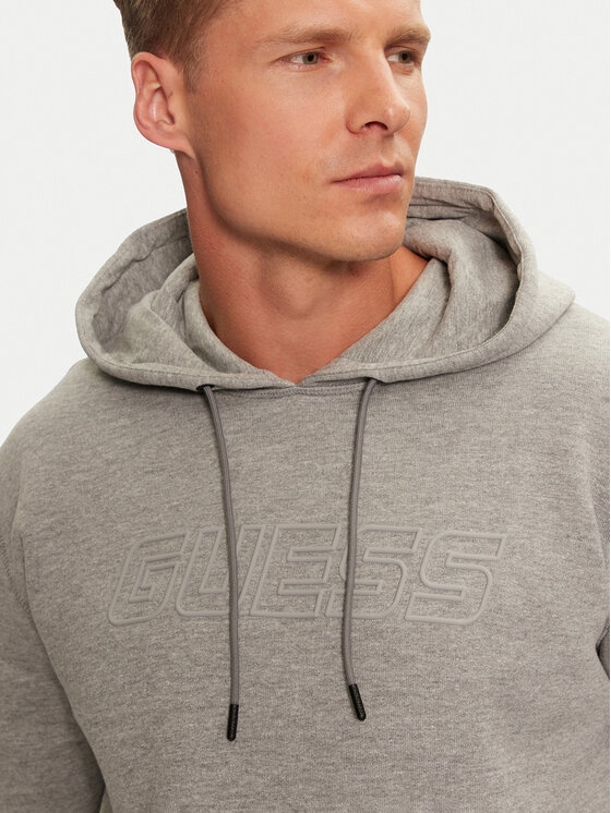 Guess Guess Суитшърт Aldwin Z4YQ12 K9V31 Сив Regular Fit
