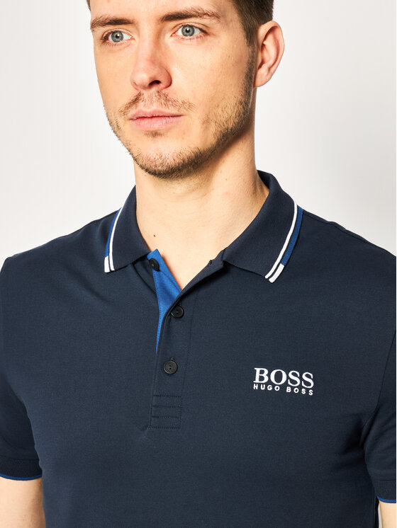 Boss Boss Tricou polo Paddy Pro 50326299 Bleumarin Regular Fit