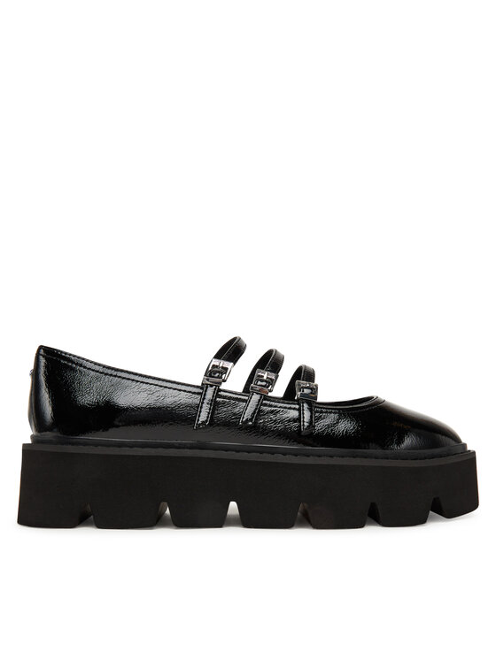 Buffalo Buffalo Halbschuhe Darya Mary Vamp 1620043 Schwarz