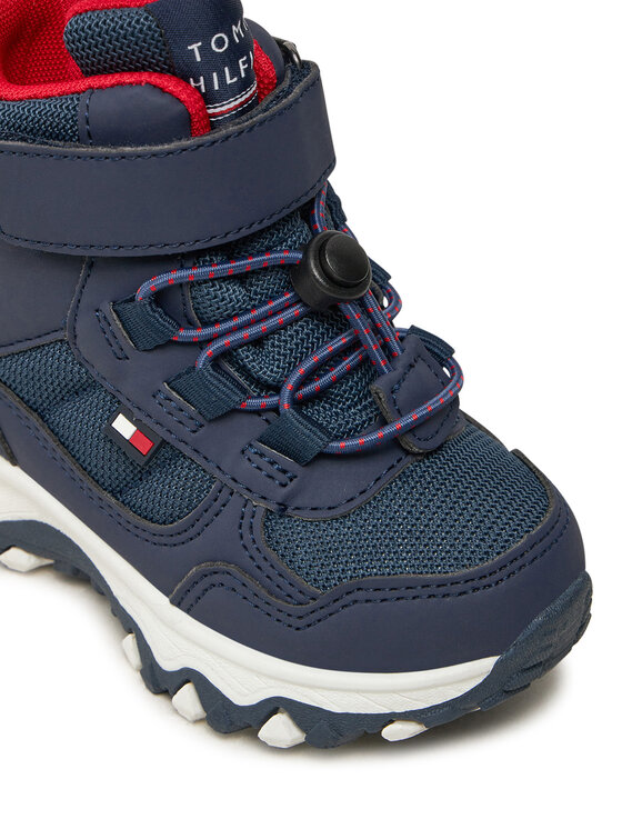 Tommy Hilfiger Tommy Hilfiger Hótaposó Fur Boot T1X5-33710-1492 M Sötétkék