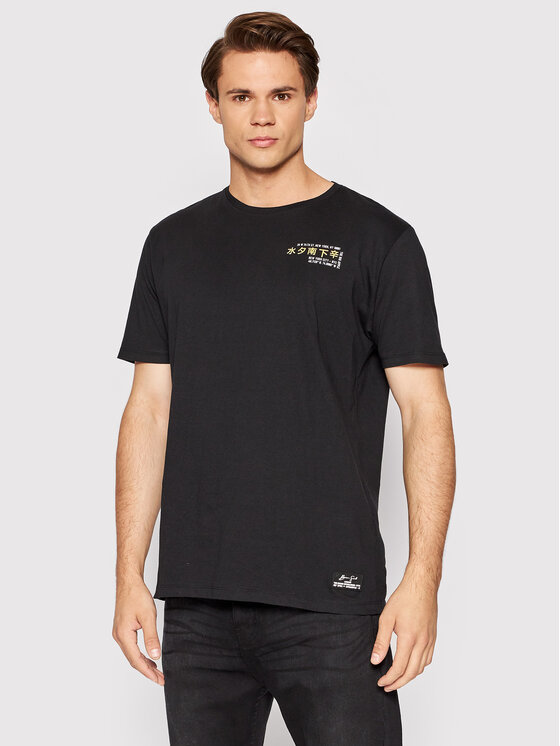 T-shirt MTS-568METROPOL Nero Regular Fit