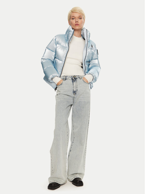 Blauer Blauer Μπουφάν πουπουλένιο 24WBLDC03252 Μπλε Regular Fit