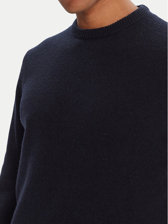Barbour Barbour Sweater Patch Crew MKN0584NY91 Sötétkék Regular Fit