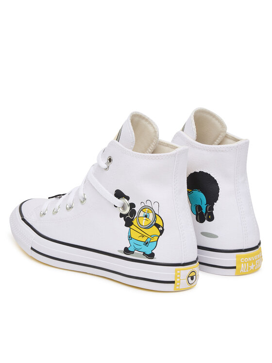 Converse Converse Trampki Minions Chuck Taylor All Star A21403C Biały