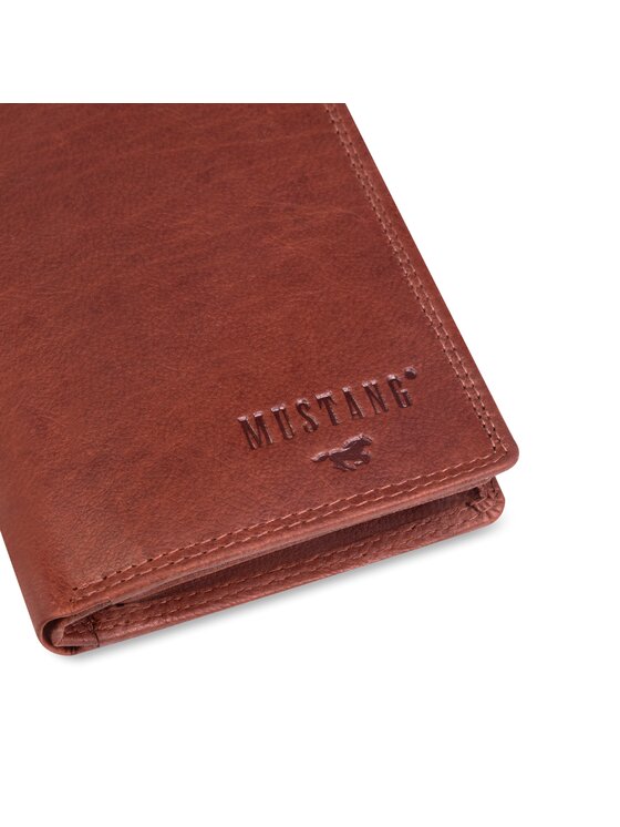 Mustang Mustang Portfel DENIMO HIGH WALLET Brązowy