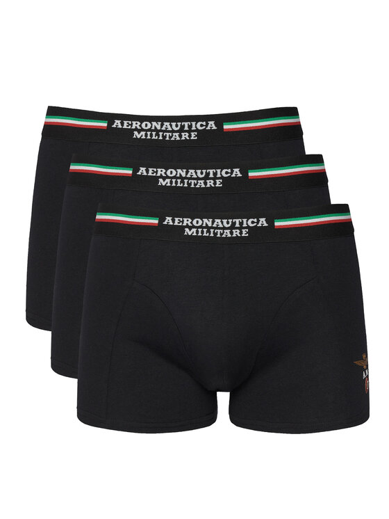 Aeronautica Militare Aeronautica Militare Boxer szett AM1UBX001T Fekete