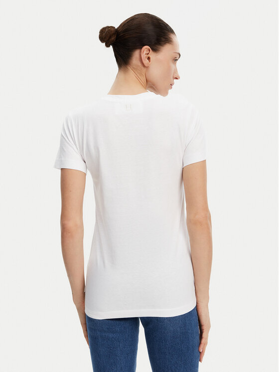 Silvian Heach Silvian Heach T-krekls GPP25110TS Balts Regular Fit