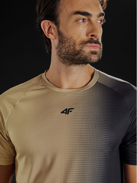 4F 4F Koszulka techniczna GOLDEN WARRIOR Pomarańczowy Regular Fit
