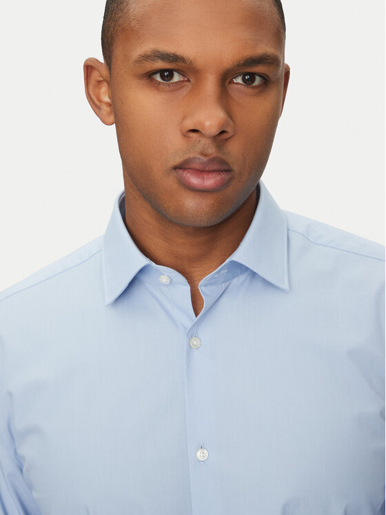 HUGO Hugo Camicia C-Jenno 50289499 Celeste Slim Fit