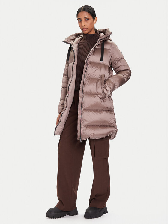 Bomboogie Bomboogie Μπουφάν πουπουλένιο Geneva CW6630TDLC5 Καφέ Regular Fit