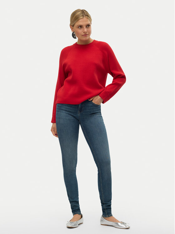 Vero Moda Vero Moda Svetr Gold 10315516 Červená Regular Fit